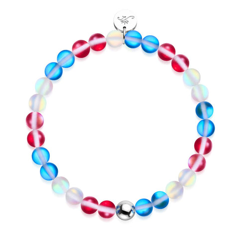 USA I | Bracelet Nations en verre sirène
